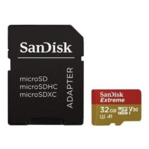 Micro SD SanDisk Extreme 32GB microSD HC UHS-I com Adaptador  Clase 10  100MBs