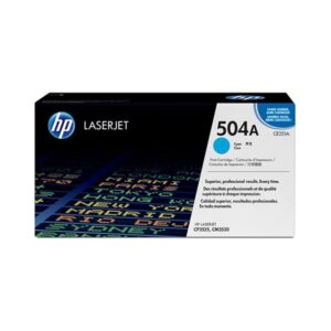 Toner Original HP nº504A Azul