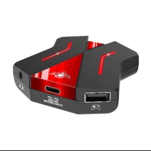 Alternative view of Adaptador Consolas CrossGame2 3*Usb 1*type-C Jack 3.5mm