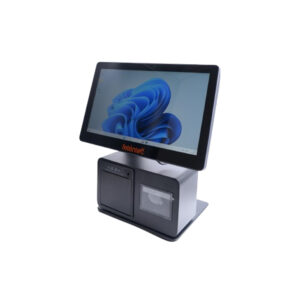 Pos Compacto VIANA 15.6" FuillHD 1920*1080 Fanless I5-8ª 16Gb 256Gb 1Gb Lan e Wifi Leitor c/Barras e Impressora 80mm IP65 Windows 11 Pro