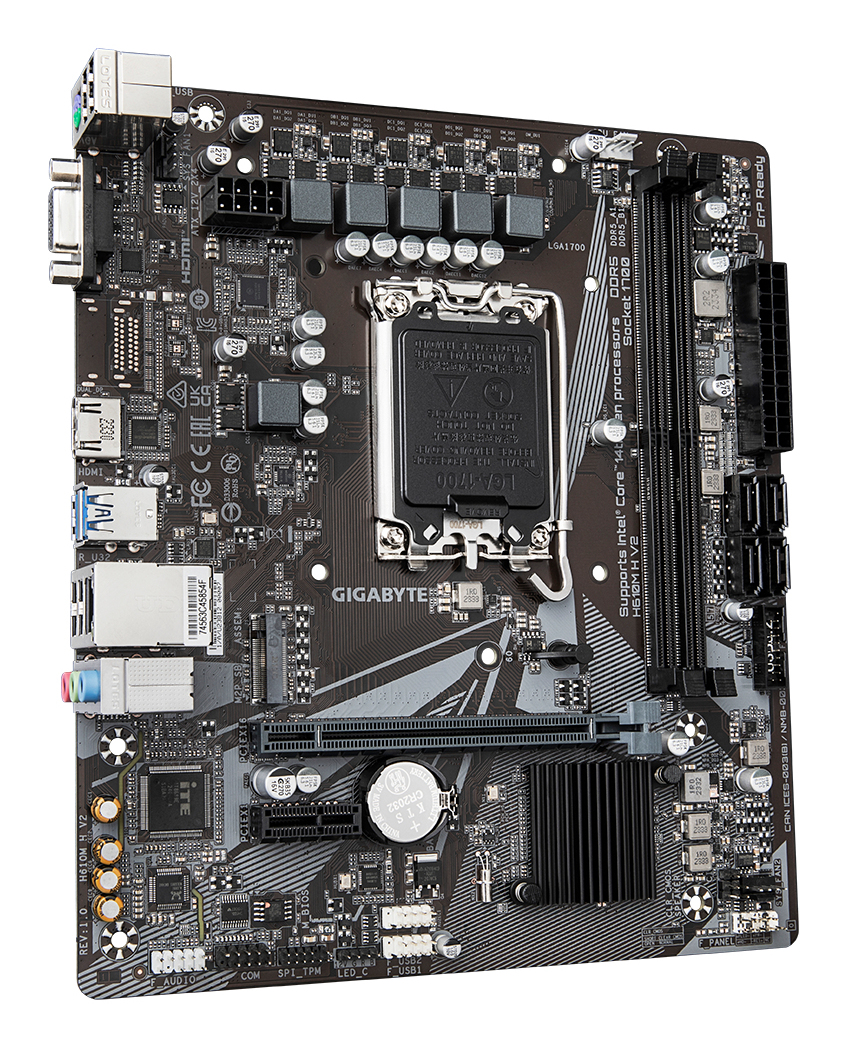Motherboard Gigabyte H610M H V2 LGA 1700 micro ATX - Image 3