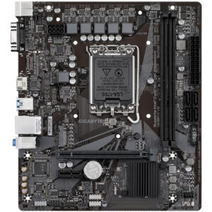 Alternative view of Motherboard Gigabyte H610M H V2 LGA 1700 micro ATX