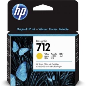 Tinteiro Original HP nº712  Amarelo
