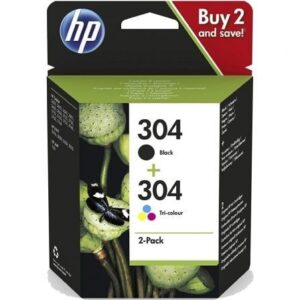 Tinteiro Original HP nº304 Multipack  Preto e Tricolor