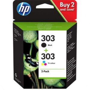 Tinteiro Original HP nº303 Multipack   Preto e Tricolor