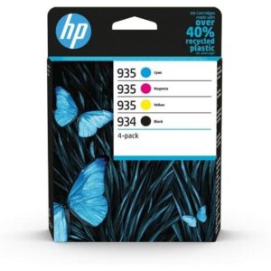 Tinteiro Original HP nº934 + nº935 Multipack  Azul  Magenta  Amarelo   Preto