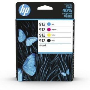 Tinteiro Original HP nº912 Multipack   Preto  Magenta  Azul  Amarelo