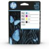 Tinteiro Original HP nº912 Multipack   Preto  Magenta  Azul  Amarelo