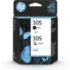 Tinteiro Original HP nº305 Multipack   Preto e Tricolor