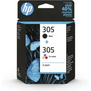 Tinteiro Original HP nº305 Multipack   Preto e Tricolor