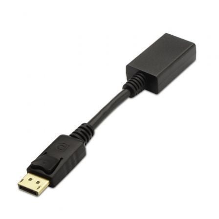 Conversor Aisens A125-0134 DisplayPort Macho - HDMI Fêmea 15cm Preto