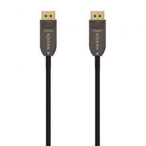 Cabo  DisplayPort 1.4 Aisens  AOC 8K  A155-0608 DisplayPort Macho para DisplayPort Macho  20metros