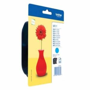 Tinteiro Original Brother LC-121CBP  Ciano