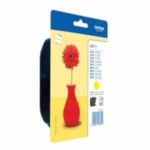 Tinteiro Original Brother LC-121YBP  Amarelo