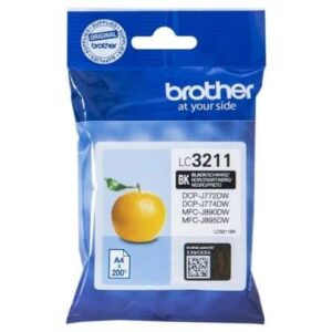 Tinteiro Original Brother LC-3211BK  Preto