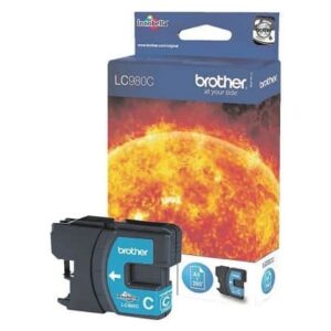 Tinteiro Original Brother LC-980C  Ciano