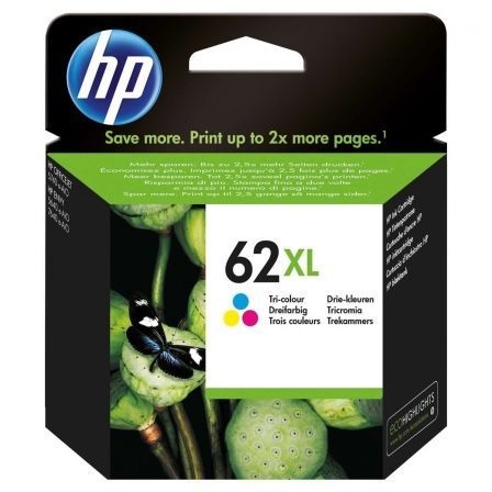 Tinteiro Original HP nº62 XL Alta Capacidade Tricolor