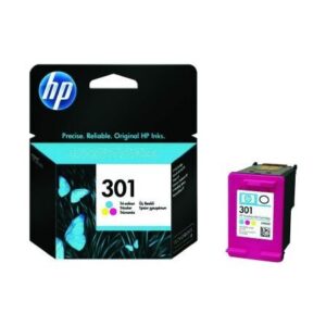 Tinteiro Original HP nº301   Tricolor