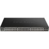 Switch Gestionável D-Link Smart DGS-1250-52XMP 52 Portas RJ45 10/100/1000 PoE/ SFP