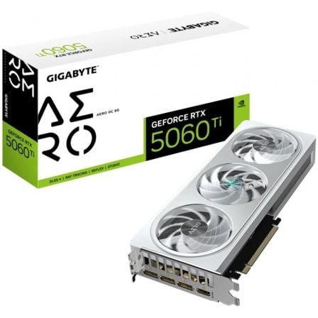Placa Gráfica Gigabyte GeForce RTX 5060 Ti AERO OC 8GB GDDR7