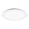 Painel Redondo Downlight Iglux LS-102118-FB V2 Ø220 x 19mm Potência 18W 1700 Lumens 6000ºK Branco
