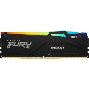 Memoria RAM Kingston FURY Beast RGB 8GB DDR5 6000MHz 1.35V CL36 DIMM