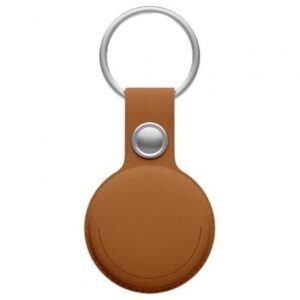 Localizador Leotec Mitag LETAG01K Compativel com Apple  Inclui porta chaves Castanho