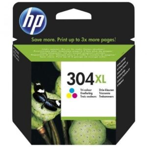 Tinteiro Original HP nº304 XL Alta Capacidade   Tricolor
