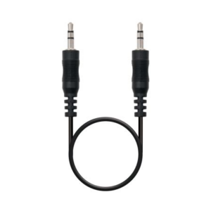 Cabo Audio Nanocable 10.24.0101  Jack 3.5 Macho - Jack 3.5 Macho  1.5Metros