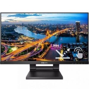 Monitor Profissional Touch  Philips B-Line 222B1TC 21.5"  Full HD  Multimedia Preto