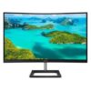 Monitor Profissional Curvo Philips E-Line 322E1C 31.5"  Full HD  75 Hz  VA  250 cd/m²  3000:1  4 ms  HDMI  VGA DisplayPort Preto