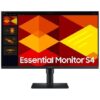 Monitor Profissional Samsung Essential Monitor S4 S27D406GAU  27" Full HD Multimedia  Regulavel em altura Preto