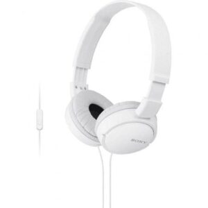 Auriculares Sony MDRZX110APW com Microfone  Jack 3.5mm Branco