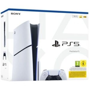 Consola Sony Playstation 5 - PS5 Slim Standard  1TB  Inclui Comando Dual Sense e Jogo Preinstalado ASTRO's PLAYROOM Chassis E