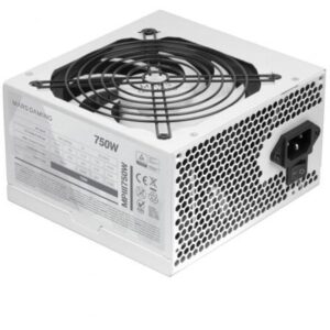 Fonte de Alimentação Mars Gaming MPIII750W  750W  Ventoinha 12cm  Branca