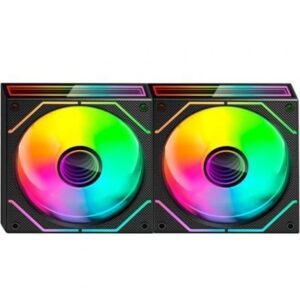 Pack 2 Ventoinhas Mars Gaming MF-3DPROX2R  12cm  ARGB