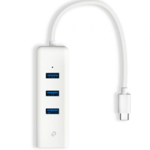 Hub TP-Link USB Tipo-C 3.0 UE330C 3xUSB 1xRJ45 Branco