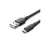 Cabo USB 2.0 Vention CTIBF USB Macho - MicroUSB Macho até 60W 480Mbps  1Metro Preto