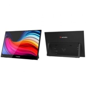 Monitor Portátil Touch Verbatim Touch Light 15.6"  Full HD  Multimédia Preto