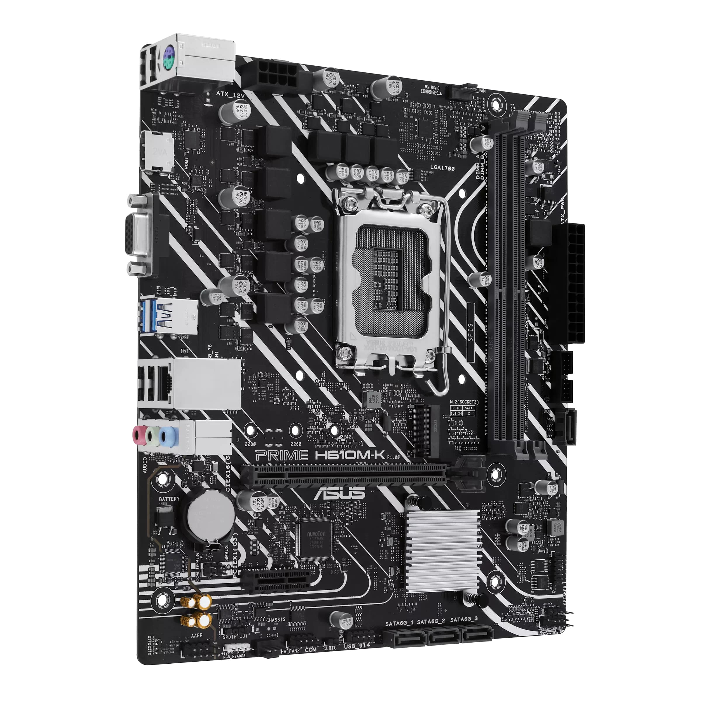 Motherboard Asus Prime H610M-K Socket 1700 DDR5 - Image 3
