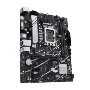 Alternative view of Motherboard Asus Prime B760M-K mATX Socket 1700