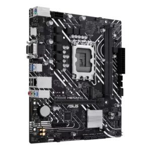 Alternative view of Motherboard Asus Prime H610M-D Socket 1700 DDR5