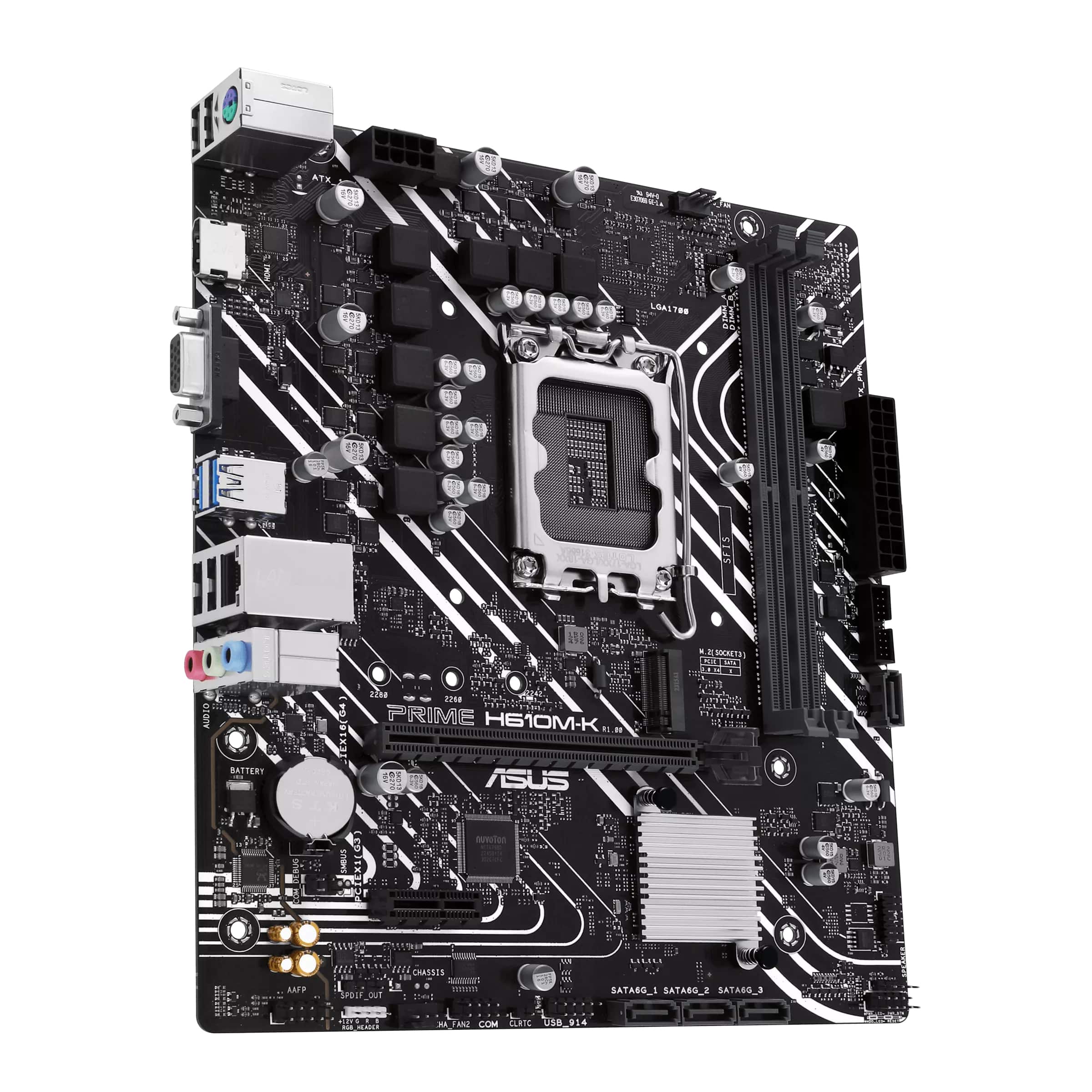 Motherboard Asus Prime H610M-K Socket 1700 DDR5 - Image 4