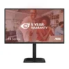 Monitor AOC 27E4U  27"  Ips FullHD  120 Hz  300 cd/m²  1500:1  4 ms  HDMI VGA e  DisplayPort  Multimédia