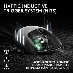 Rato Sem Fios Logitech G PRO X2 SUPERSTRIKE com Recetor USB Logitech LIGHTSPEED - Image 7