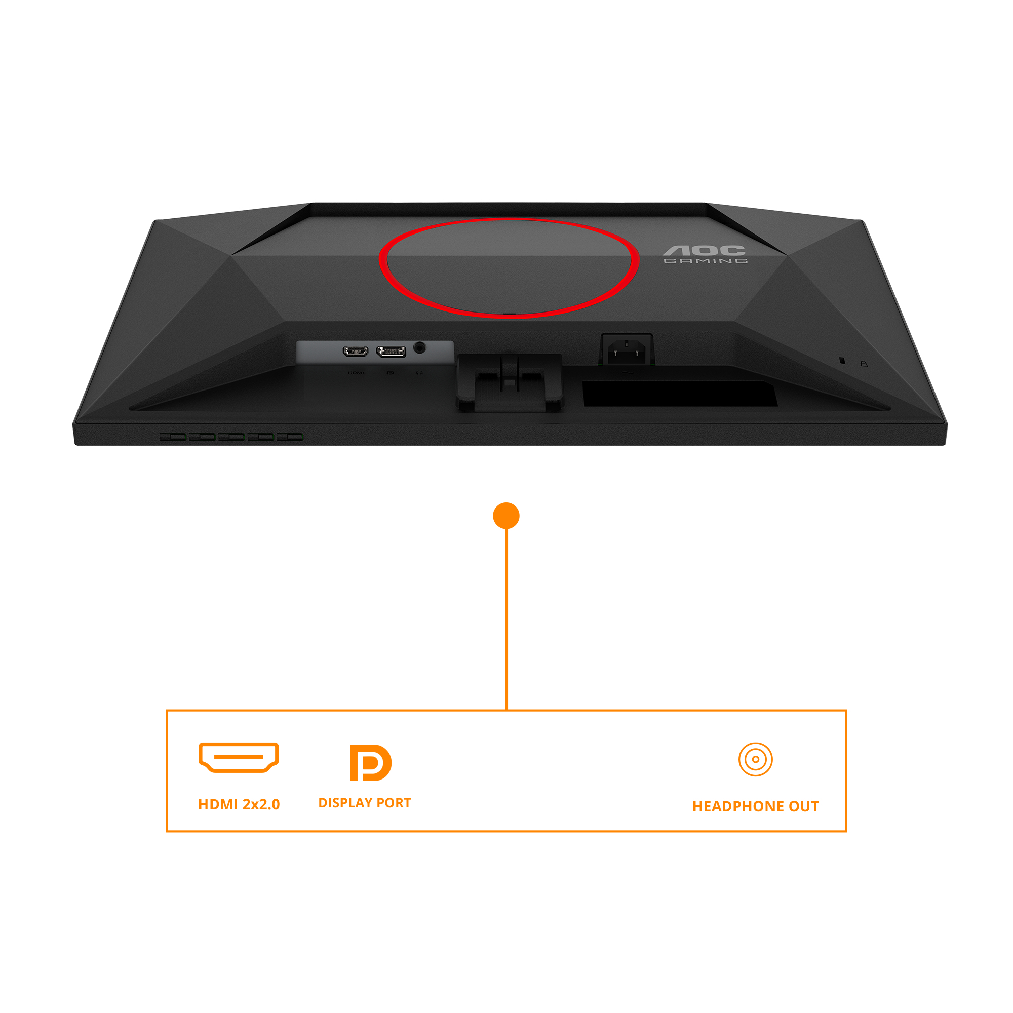 Monitor AOC 24G4HRE 24" Ips FullHD 0.5ms 200Hz Hdmi Dp Multimédia - Image 16