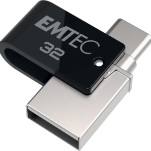 Pen Drive Emtec Dual T260 Usb3.2 + Type-C 32Gb