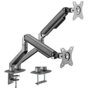 Alternative view of Suporte para 2 Monitores para Secretária 17" a 32"  Max 9Kg com Inclinação Full Motion