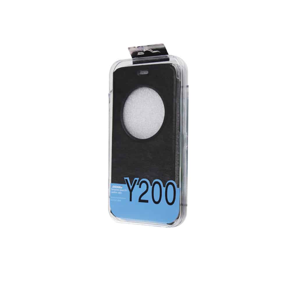 Flip Case Smartphone Doogee Y200 Preta