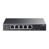 Switch TP-Link 5 Portas Gigabit PoE+ 1 Porta PoE++ 4 Portas PoE+ Out